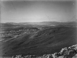 Landschaft : Hügelige Landschaft in der Türkei.
