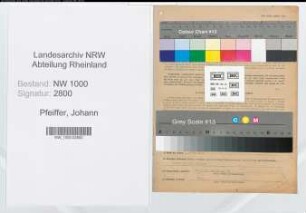Entnazifizierung Johann Pfeiffer, geb. 20.12.1901 (Brandmeister)