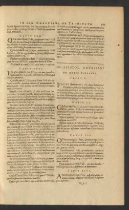 In Epistol. Novatiani De Cibis Judaicis
