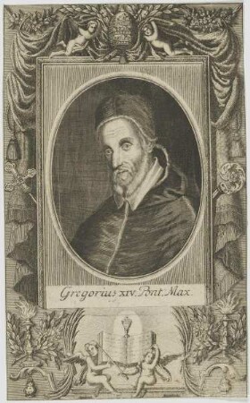 Bildnis des Papst Gregorius XIV.