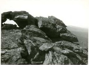 Šumava (deutsch: Böhmerwald), Gneis, Gipfelklippe