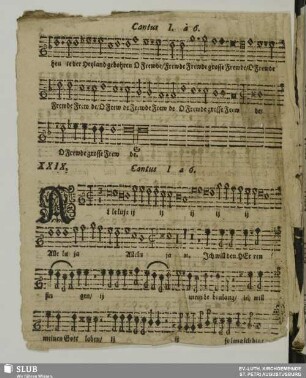 XXIX. Alleluia ich will dem Herren singen