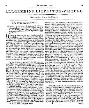 Weckherlin, C. C. F.: Hebräische Grammatik für Anfänger. 2. Aufl. Stuttgart: Löflund 1798