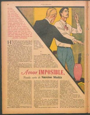 Amor imposible, amor eterno : Novela corta de Narciso Muñiz