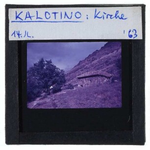 Kalotina, Kirche : Außenansicht
