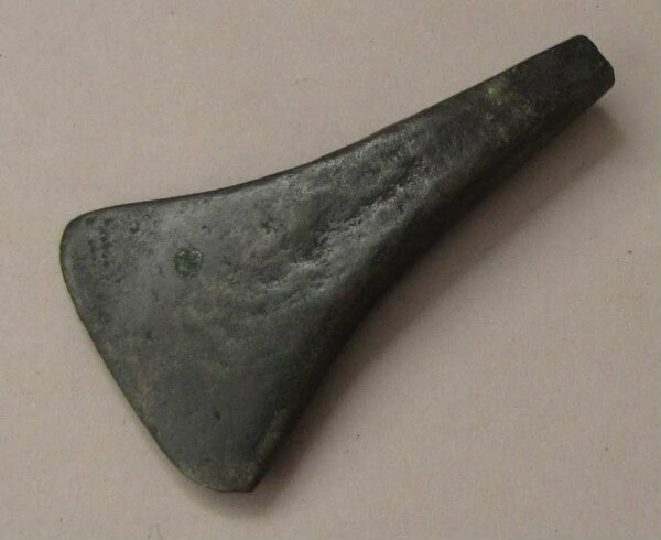 Copper axe blade