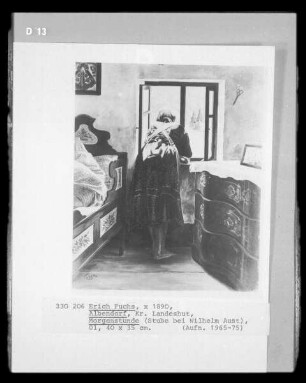 Morgenstunde (Stube von Wilhelm Aust; Albendorf, Kreis Landeshut)