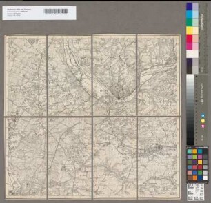 [Topographische Karte 1 : 25.000 (Meßtischblätter): Nördliche Rheinprovinz und südliches Westfalen]. [2649], 4607 Kettwig 51°18’-6°50’