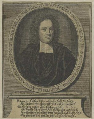Bildnis des Gottfried Arnold