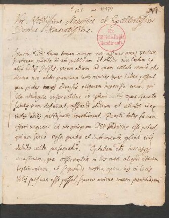 55 Briefe an Ahasver Fritsch aus der Frankfurter (und Dresdner) Zeit