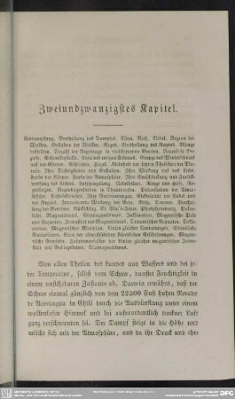 Zweiundzwanzigstes Kapitel