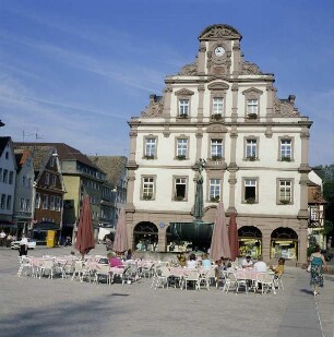 Speyer. Ehemaliges Kaufhaus. östliche Giebelseite von Osten