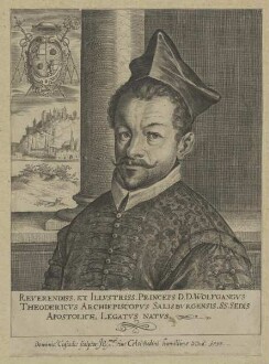 Bildnis von Wolfgangvs Theodericvs, Erzbischof von Salzburg