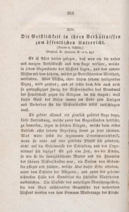268-293 Die Geistlichkeit in ihren Verhältnissen zum öffentlichen Unterricht