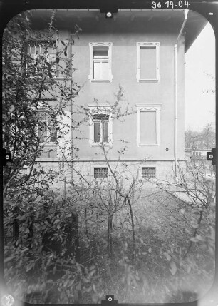 Radebeul, Emil-Högg-Straße 7. Mietvilla (1903/1904). Seitenansicht