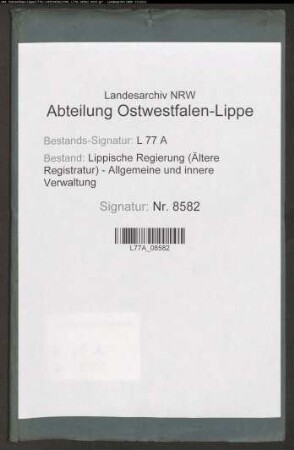 Wege-(Chaussee-)gelderhebung in Siekholz