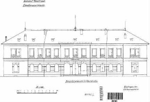 Geislingen (Steige): Ansicht Straßenseite Empfangsgeb.