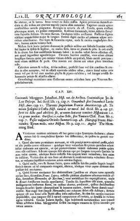 Cap. XIV. Guainumbi Marggrav. Johnston Hist. Nat. de Avibus ...