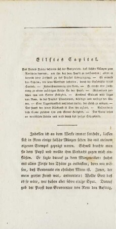 Eilftes Capitel