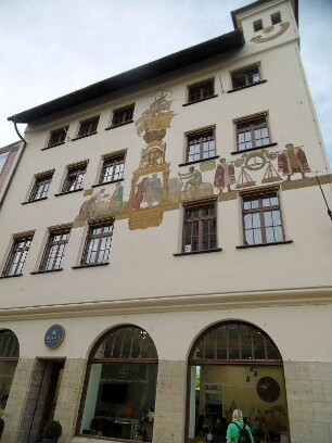 Nürnberg: Kammergebäude mit Kaufmannszug