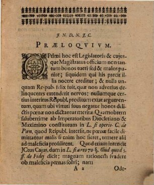 Dispvtatio Jvridica De Ivre Nvmellarvm : = Von Pranger-Recht
