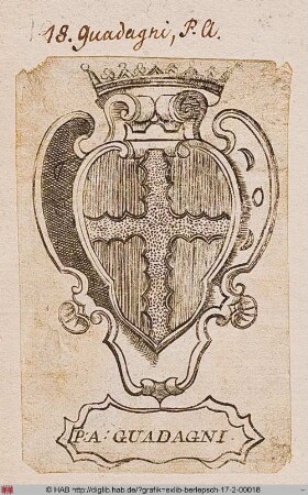 Wappen des Pietro A. Guadagni