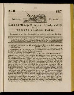 No 3. 1837. 20. Januar