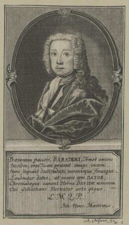 Bildnis des Johann Philipp Barateri