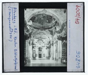 Altenburg, Stift (Benediktinerkloster) : Innenansicht, Bibliothek