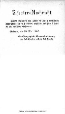 Zar und Zimmermann