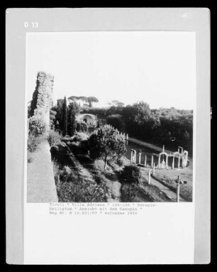 Villa Adriana — Serapis-Heiligtum