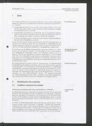 1 Ziele