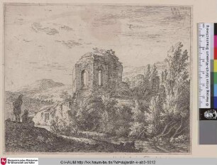 [The Ruins of a Temple; The Temple Ruins; La temple en ruines; Tempelruinen]