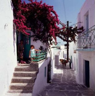 Paros, Paríkia. Weißelgasse. Sett9