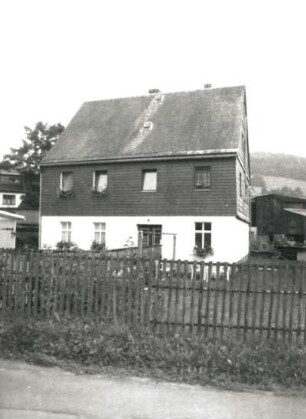 Markersbach, Obere Dorfstraße 14. Wohnhaus