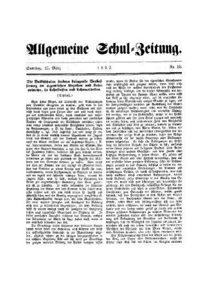 Die Volksschulen fordern dringende Verbesserung im eigentlichen Erziehen und Lehrprincipe, in Lehrstoffen und Lehrmethoden