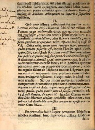 Dissertationem de poenarum subiecto