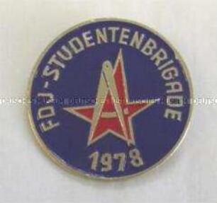FDJ (Freie Deutsche Jugend), 10 Jahre Studentenbrigaden