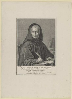 Bildnis des Joffre de Mabillon