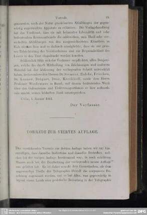 Vorrede zur vierten Auflage