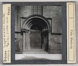 Breslau (Wrocław): Maria-Magdalenen-Kirche, Portal