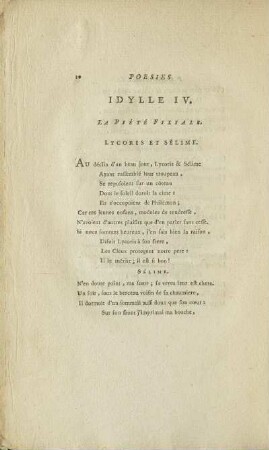 Idylle IV. La piété filiale