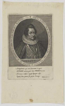 Bildnis des Fridericvs V., Kurfürst von der Pfalz