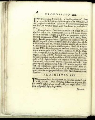 PROPOSITIO XXI-XXX