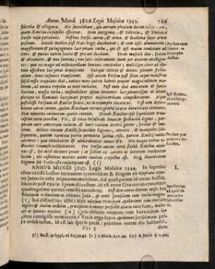 549-559, Annus Mundi 549. Legis Mosaicae 1344; ...