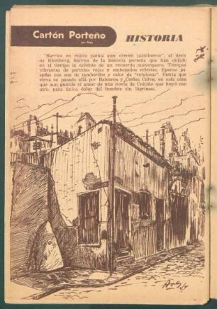 Historia : Cartón porteño