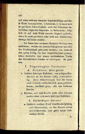I. Ungemengte Steinarten