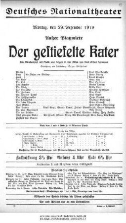 Der gestiefelte Kater