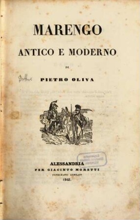 Marengo antico e moderno