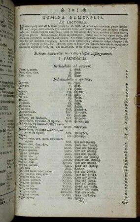 Nomina Numeralia.
